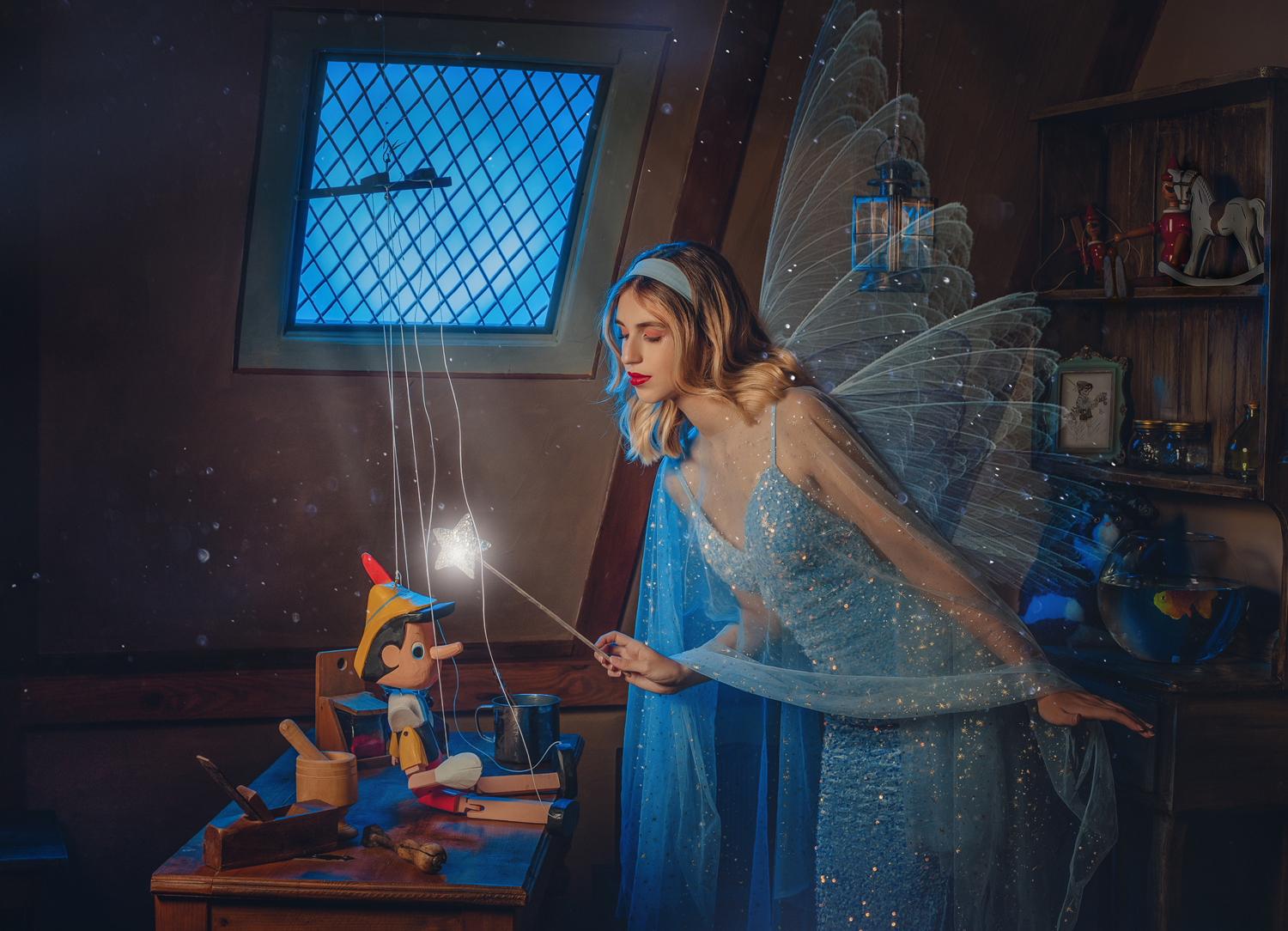 Hada de Pinocho - Sesión de cuentos