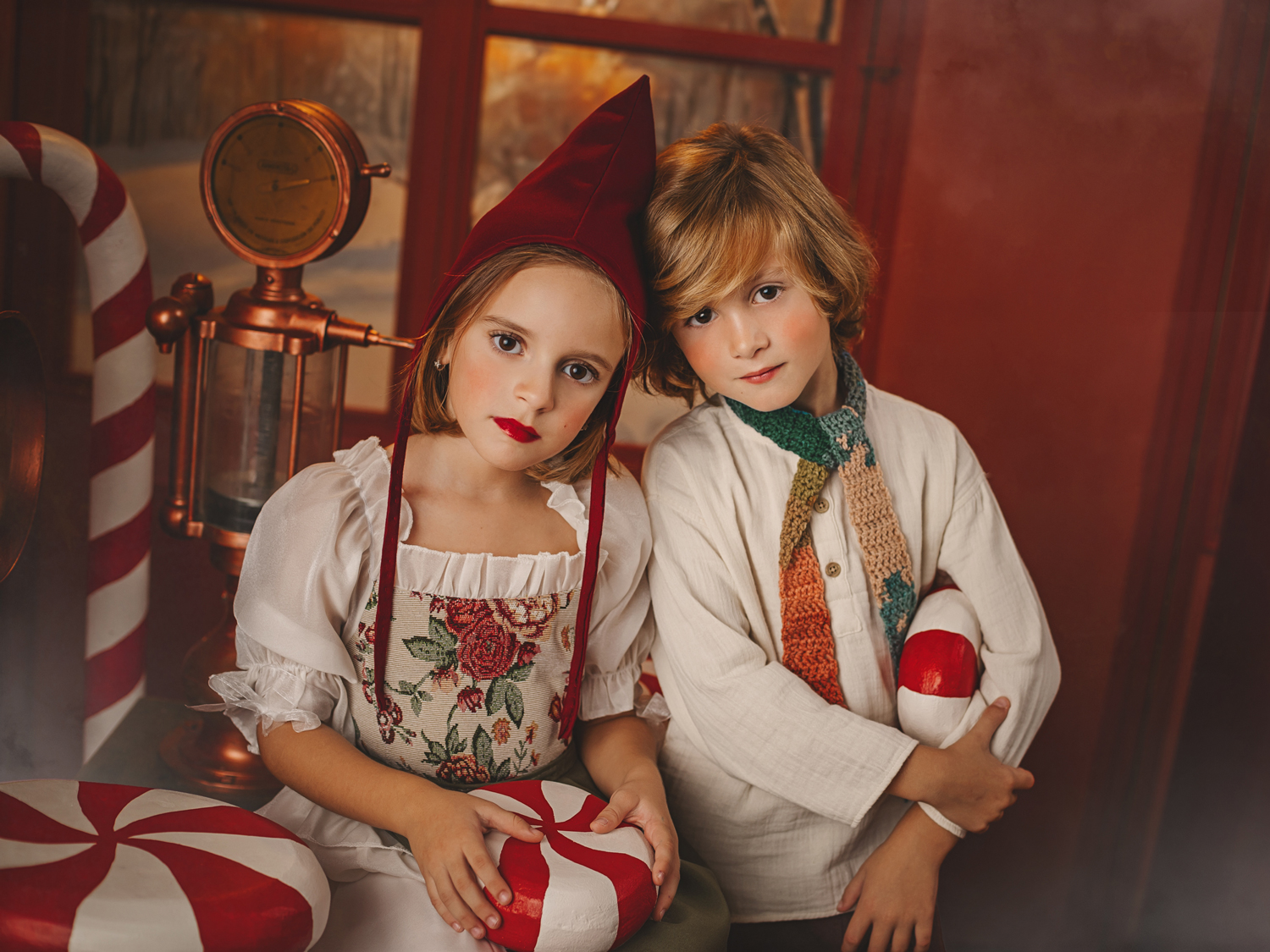 Hermanos con caramelos - Sesión de cuentos