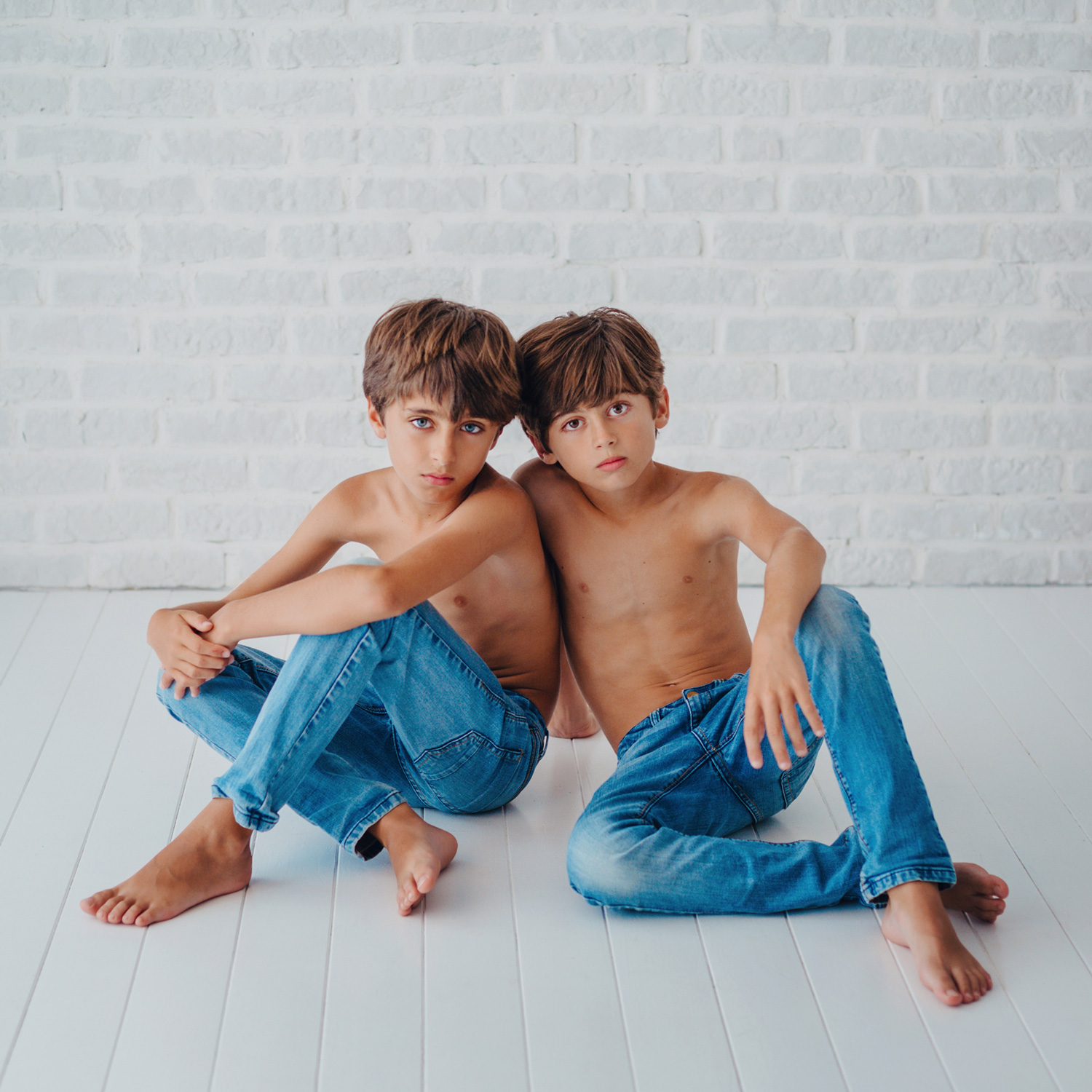 Chicos en el suelo - Sesión grupal